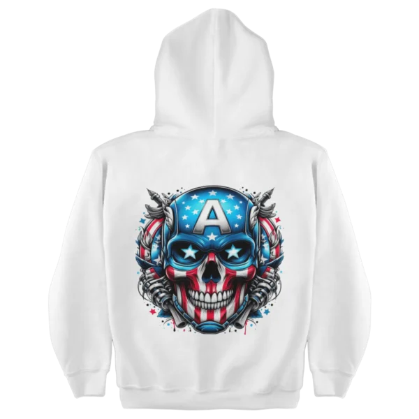 Superheroes Captain America 2 Skull Hoodie