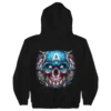 Superheroes Captain America 2 Skull Hoodie