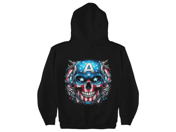 Superheroes Captain America 2 Skull Hoodie