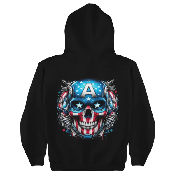 Superheroes Captain America 2 Skull Hoodie