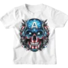 Superheroes Captain America 2 Skull T-shirt