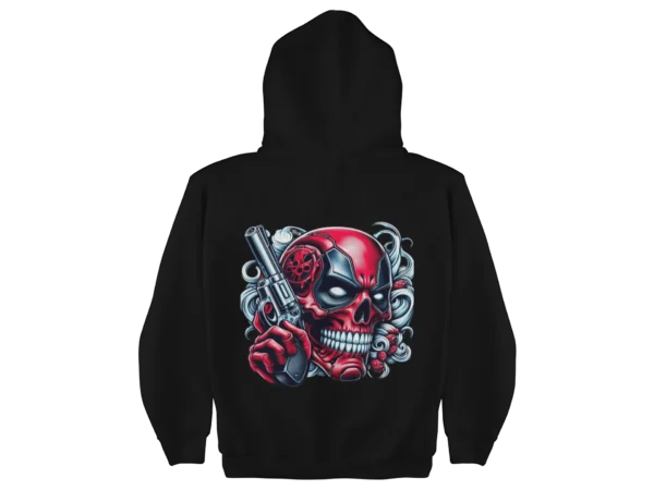 Superheroes Deadpool Skull Hoodie