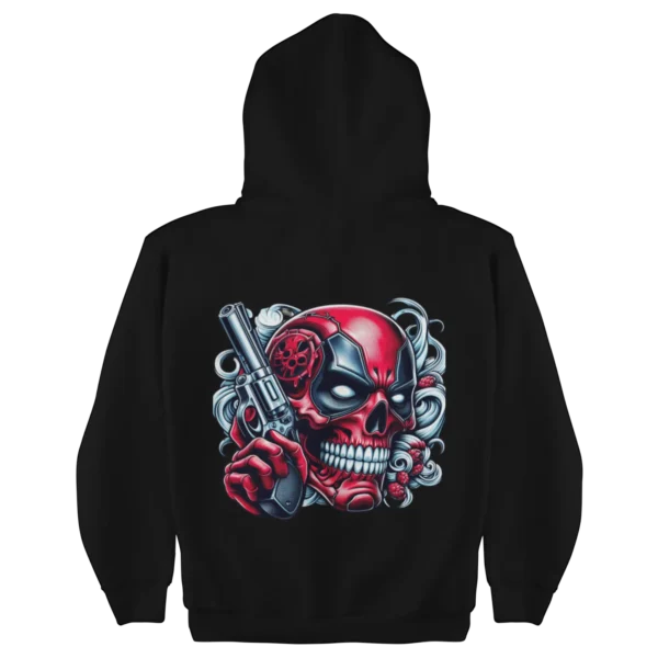 Superheroes Deadpool Skull Hoodie