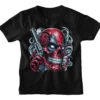 Superheroes Deadpool Skull T-shirt