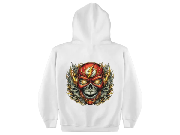 Superheroes Flash 2 Skull Hoodie