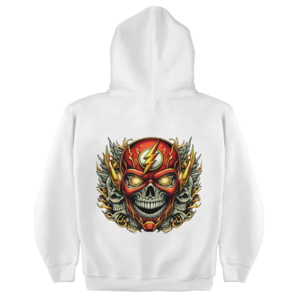 Superheroes Flash 2 Skull Hoodie