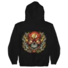 Superheroes Flash 2 Skull Hoodie