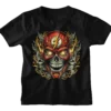 Superheroes Flash Skull 2 T-shirt