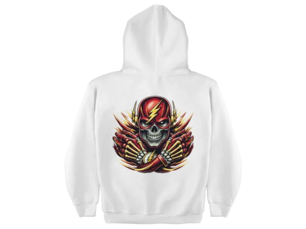 Superheroes Flash Skull Hoodie
