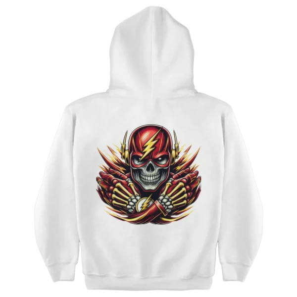 Superheroes Flash Skull Hoodie
