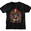 Superheroes Flash Skull T-shirt