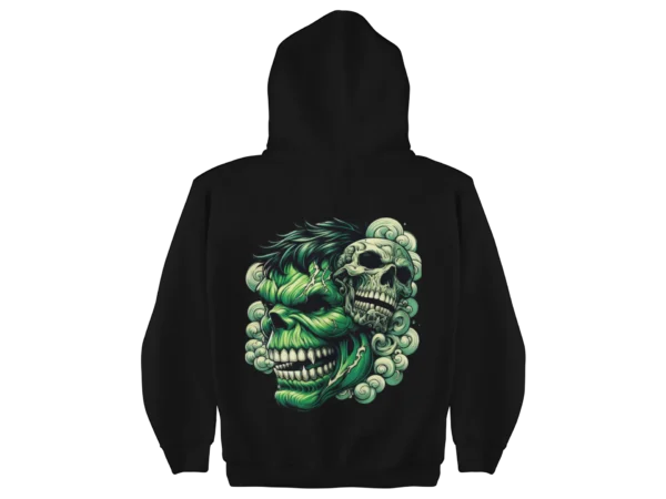 Superheroes Hulk Skull 2 Hoodie