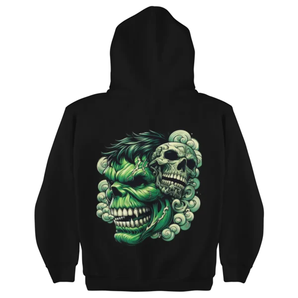 Superheroes Hulk Skull 2 Hoodie