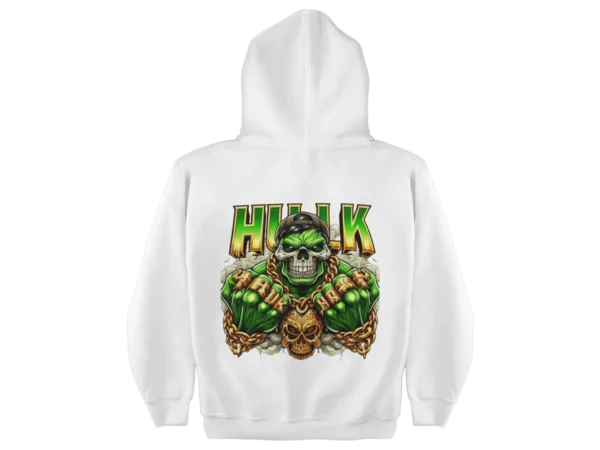 Superheroes Hulk Skull Hoodie