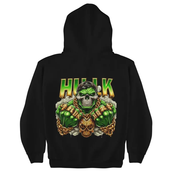 Superheroes Hulk Skull Hoodie