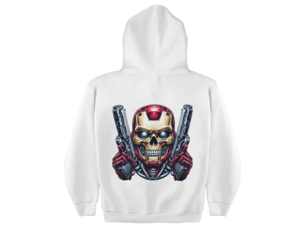Superheroes Iron Man 2 Skull Hoodie