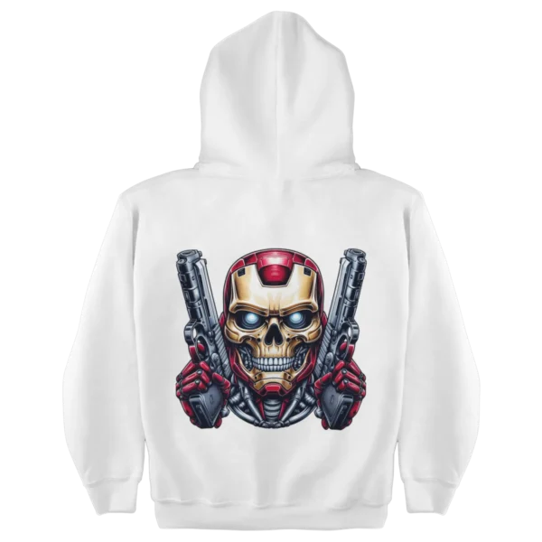Superheroes Iron Man 2 Skull Hoodie