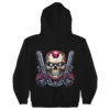 Superheroes Iron Man 2 Skull Hoodie
