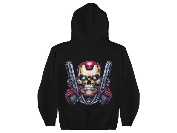 Superheroes Iron Man 2 Skull Hoodie