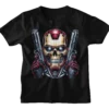 Superheroes Iron Man 2 Skull T-shirt