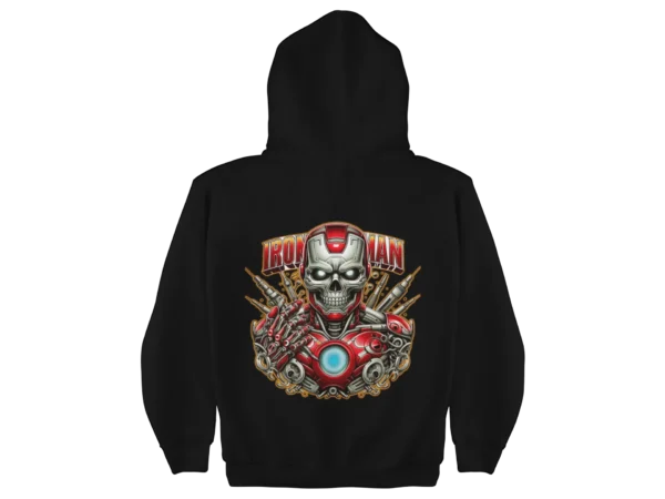 Superheroes Iron Man Skull Hoodie