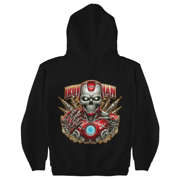 Superheroes Iron Man Skull Hoodie