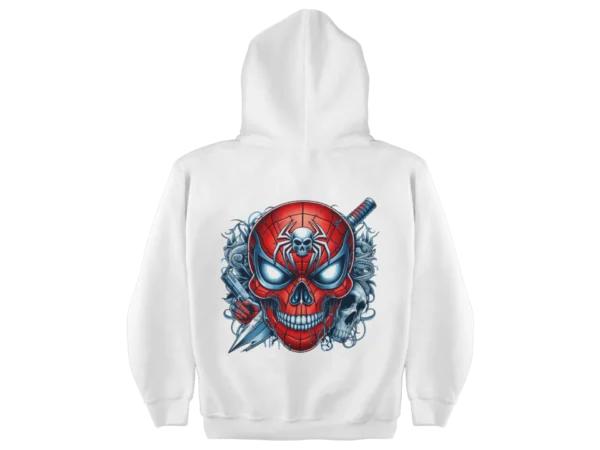 Superheroes Spiderman 2 Skull Hoodie