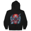 Superheroes Spiderman 2 Skull Hoodie