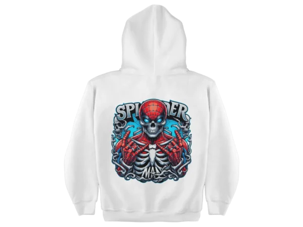 Superheroes Spiderman 4 Skull Hoodie