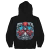 Superheroes Spiderman 4 Skull Hoodie