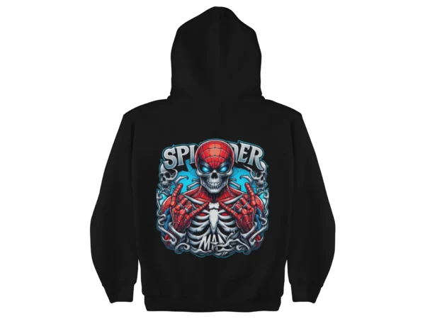 Superheroes Spiderman 4 Skull Hoodie