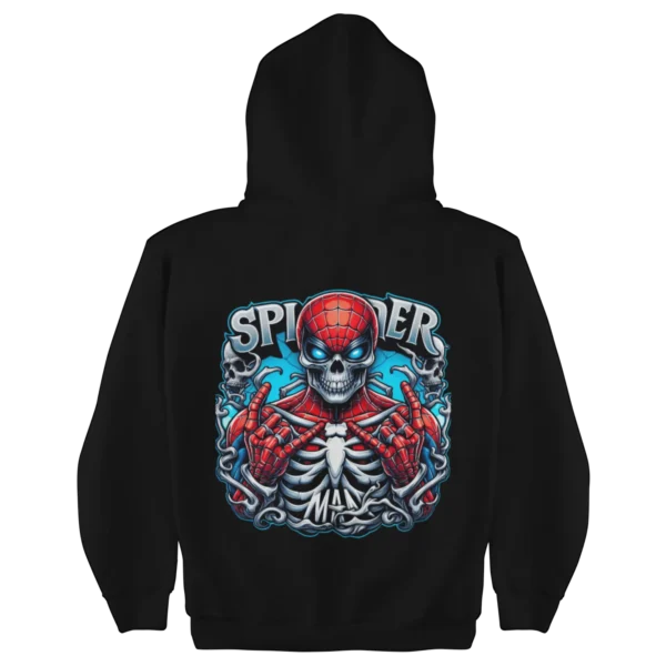 Superheroes Spiderman 4 Skull Hoodie