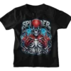 Superheroes Spiderman 4 Skull T-shirt