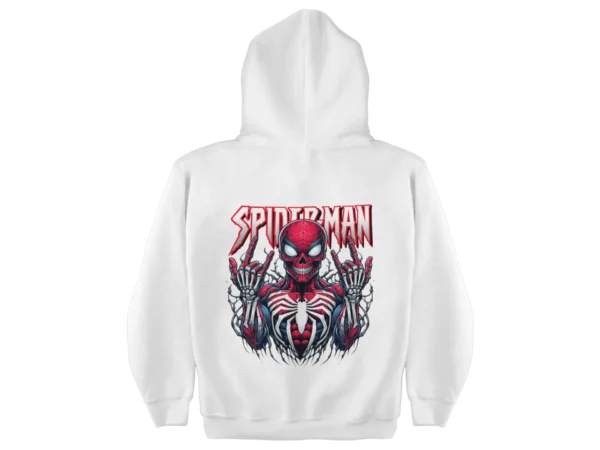 Superheroes Spiderman Skull Hoodie