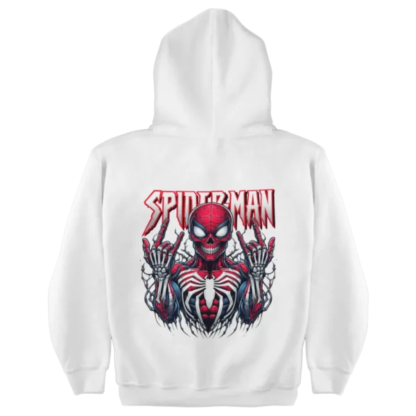 Superheroes Spiderman Skull Hoodie