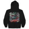 Superheroes Superman 2 Skull Hoodie