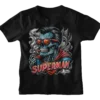 Superheroes Superman 2 Skull T-shirt