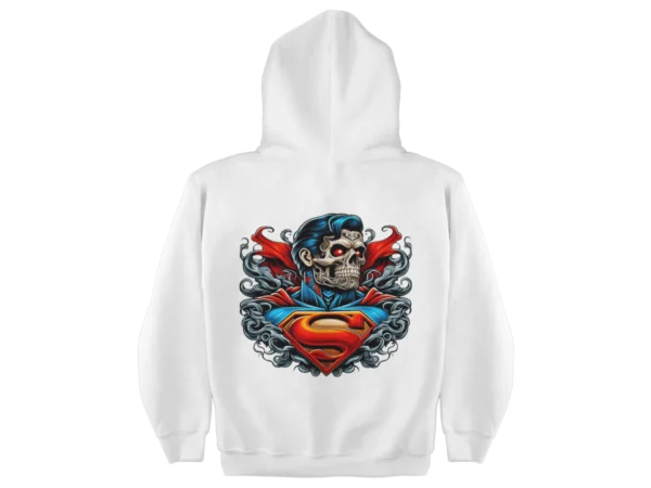Superheroes Superman Skull Hoodie