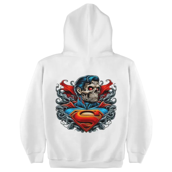 Superheroes Superman Skull Hoodie