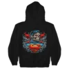 Superheroes Superman Skull Hoodie