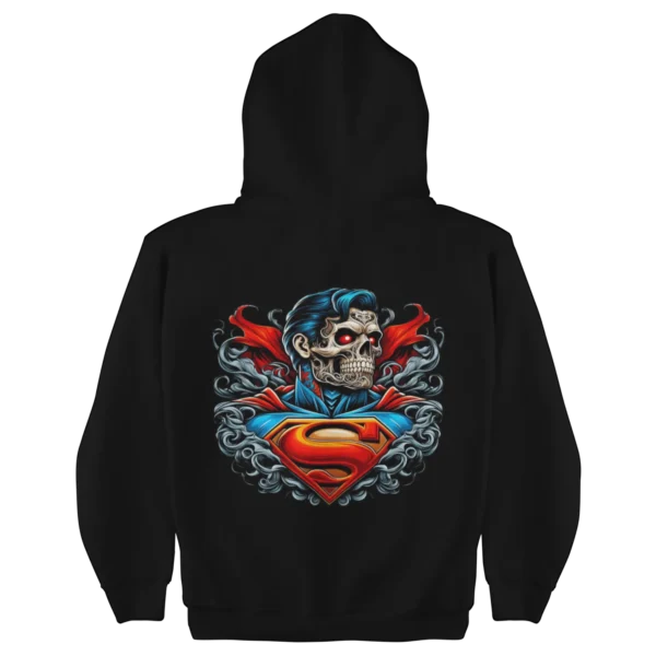 Superheroes Superman Skull Hoodie