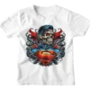 Superheroes Superman Skull T-shirt