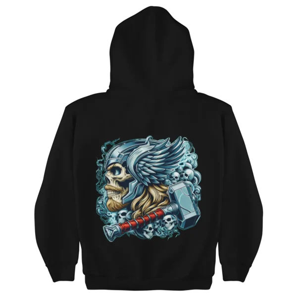 Superheroes Thor Skull Hoodie