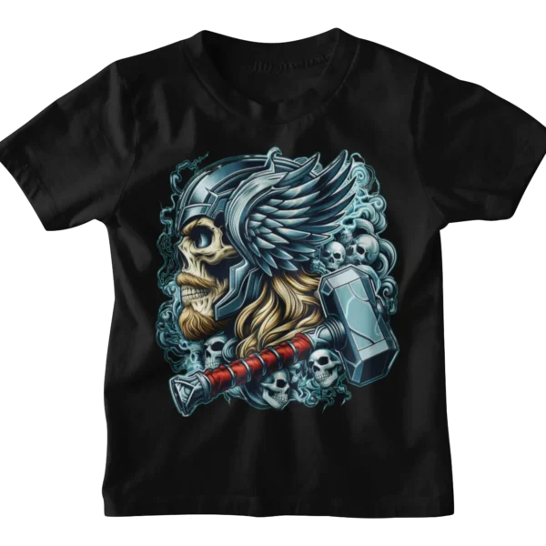 Superheroes Thor Skull T-shirt