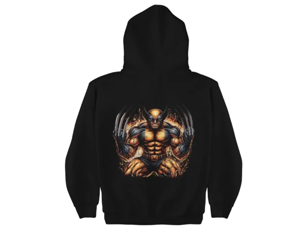 Superheroes Wolverine Skull Hoodie