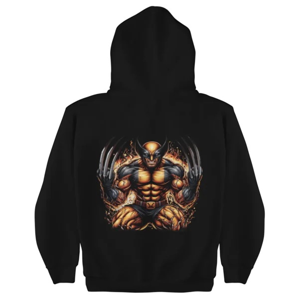 Superheroes Wolverine Skull Hoodie