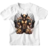 Superheroes Wolverine Skull T-shirt