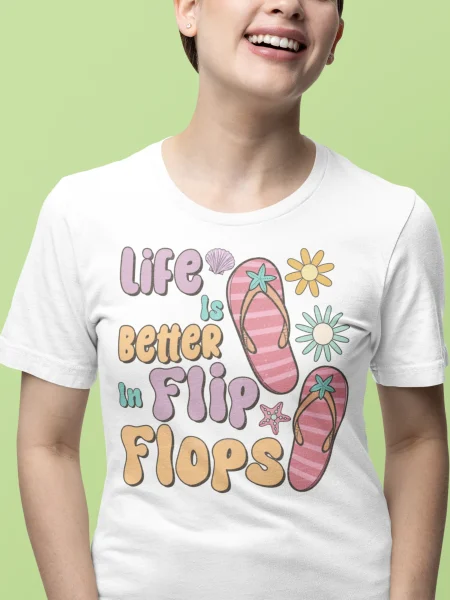Summer Life Is Better Woman T-shirt